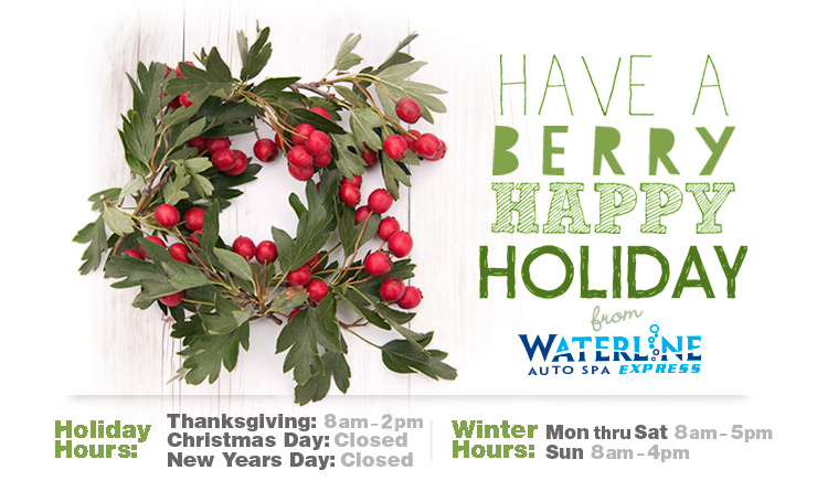 Waterline Holiday Hours Waterline Holiday Hours