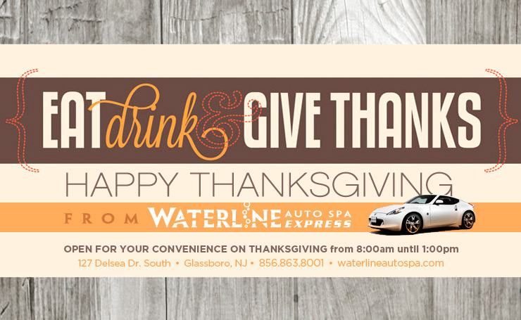 Waterline Happy Thanksgiving
